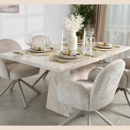 Elio Marble Dining Table