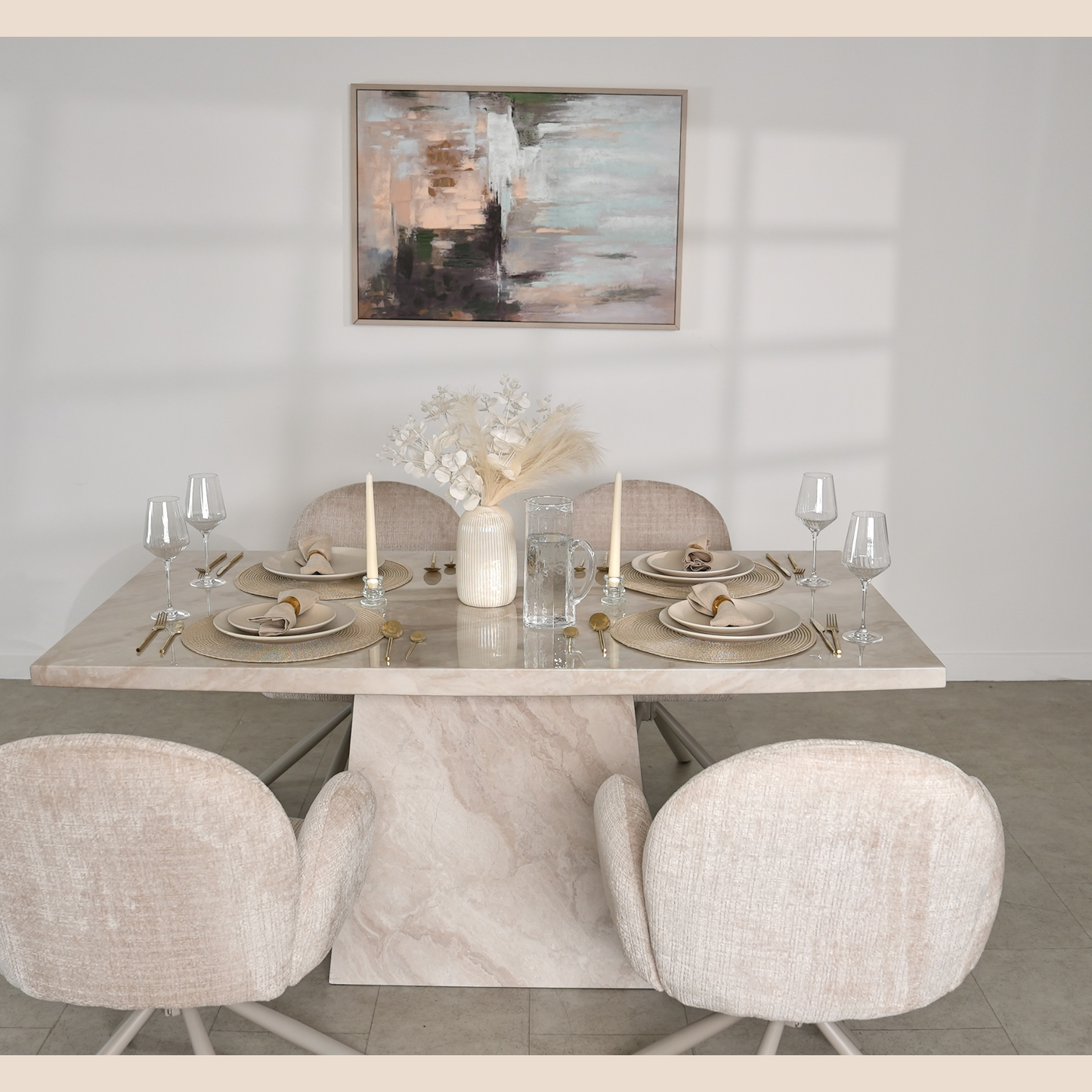 Elio Marble Dining Table