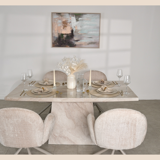Elio Marble Dining Table