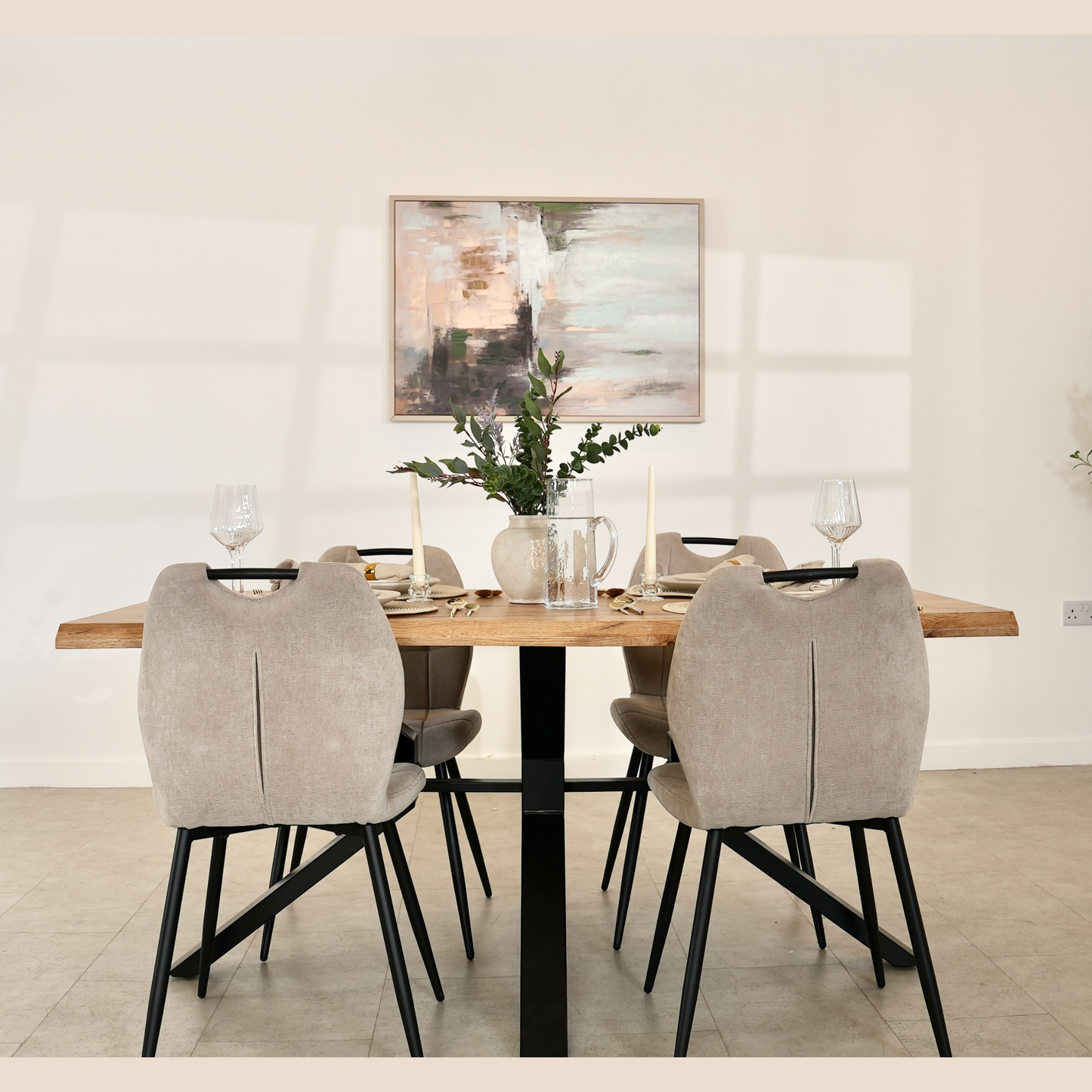 Siena Oak Dining Table