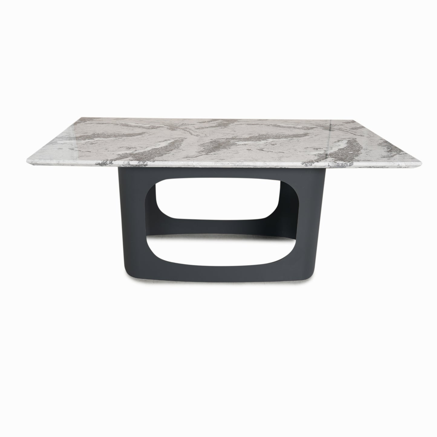 Valen Grey Marble Dining Table