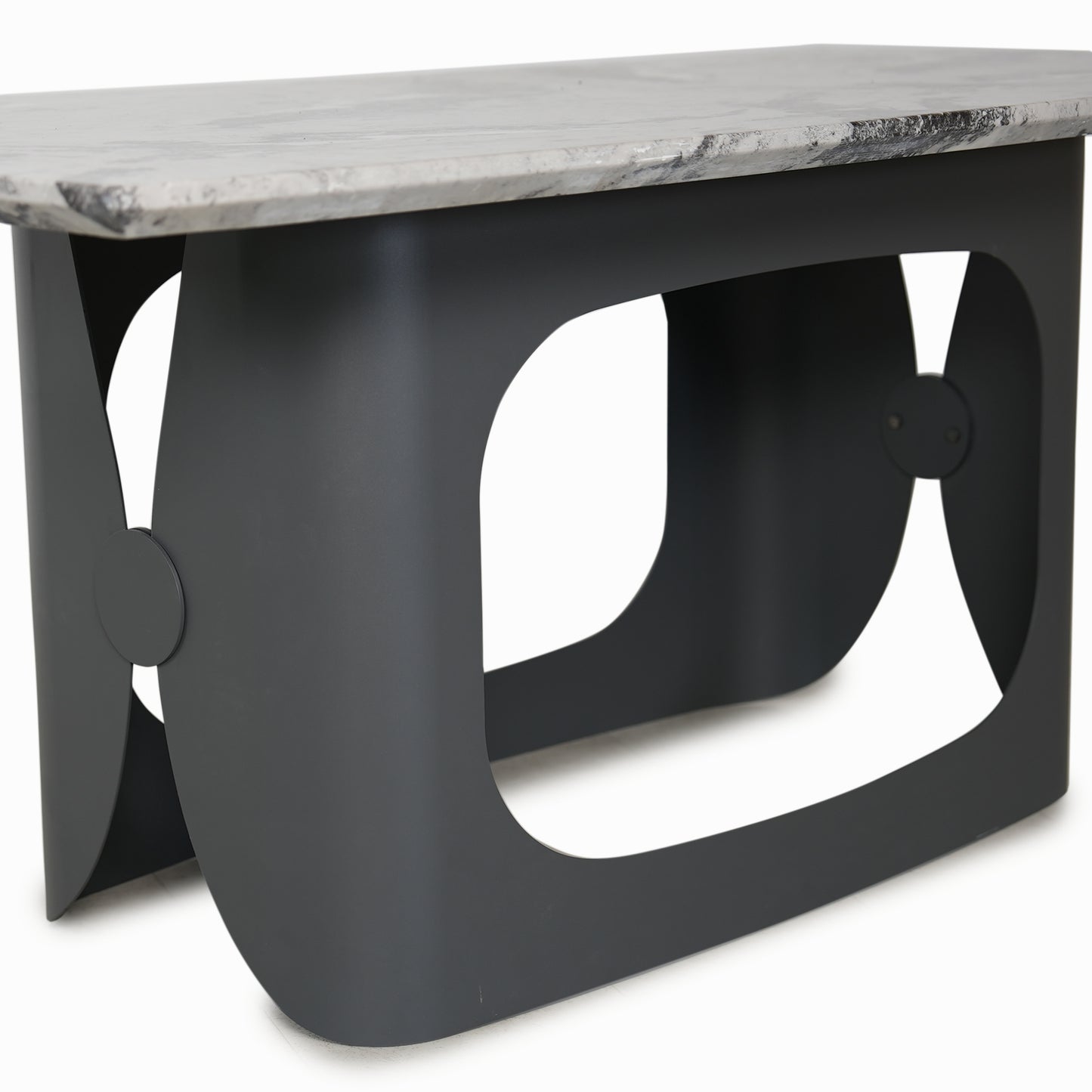 Valen Grey Marble Dining Table