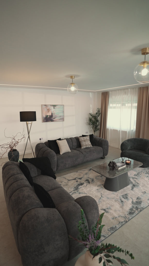 charcoal alba sofa video